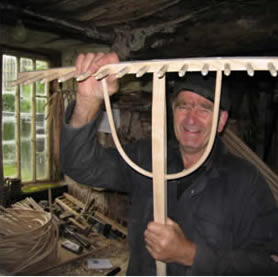Handmade Wooden Hay Rake